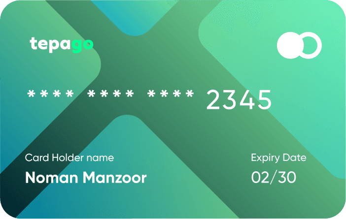 grend credit card in front